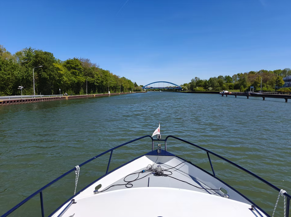 Datteln-Hamm-Kanal — Revier der Yachtschule Rünthe